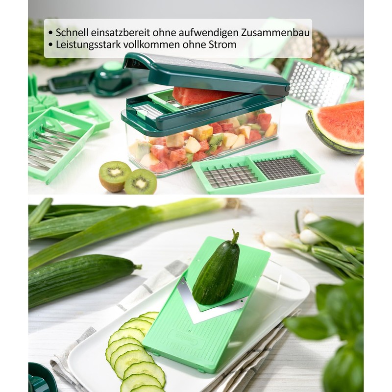 Genius Genius Nicer Dicer Exclusive Accessory Set, 5 Pieces, Tomato