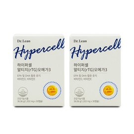 Dr.Lin Hypercell RTG (rTG) Omega 3 1202mg x 30 capsules x 2 boxes / 닥터린 하이퍼셀 알티지(rTG) 오메가3 1202mg x 30캡슐 X 2박스
