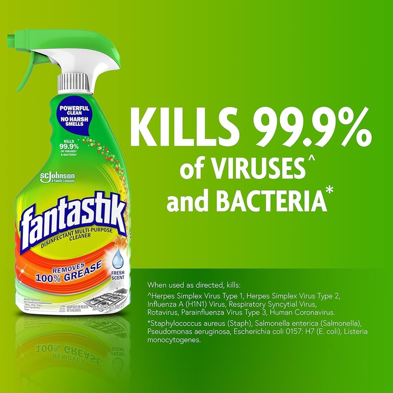 Fantastik All Purpose Cleaner, Multipurpose Surface Cleaner & Kitchen Grease