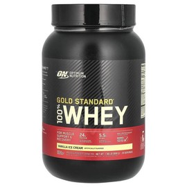 옵티멈 유청 단백질 바닐라 아이스크림 프로틴 파우더 907g Optimum Whey Protein Vanilla Ice Cream Protein Powder 907g