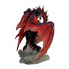 Veronese Resin Statues Andrew Bill Bloodfire Hand Painted Red Dragon