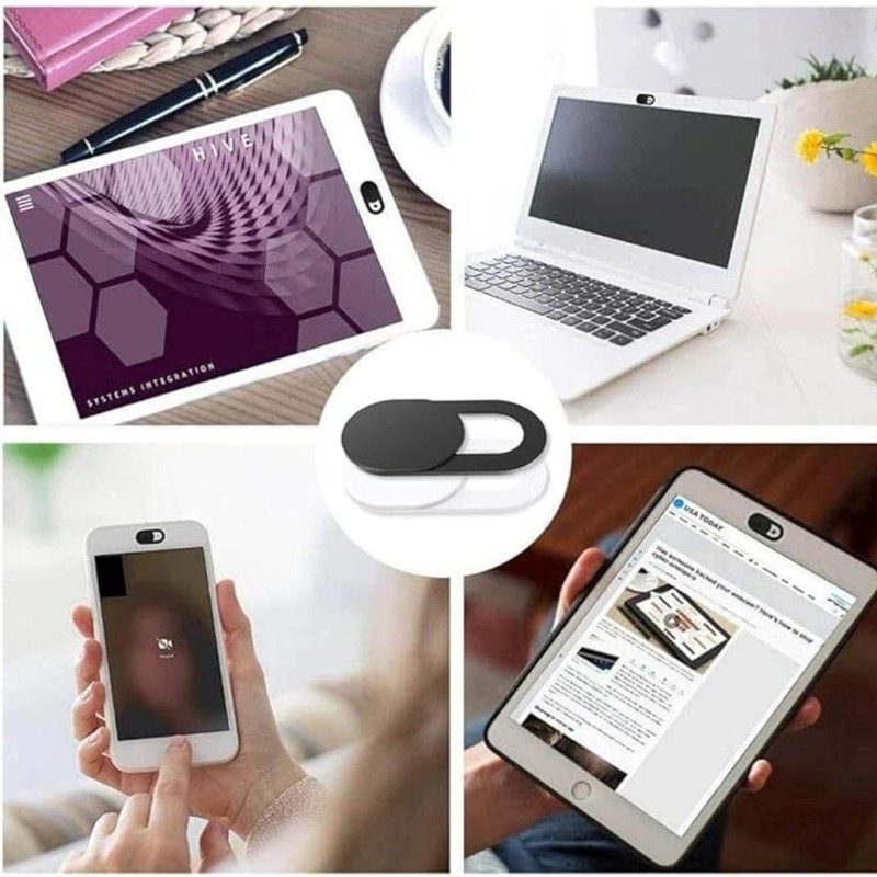 Webcam Cover Ultra Thin 1-6 Pack Camera Privacy Security Sticker