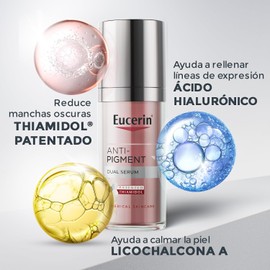 Eucerin Anti-Pigment Dual Serum Facial 30 ml Con Thiamidol y Ácido Hialurónico