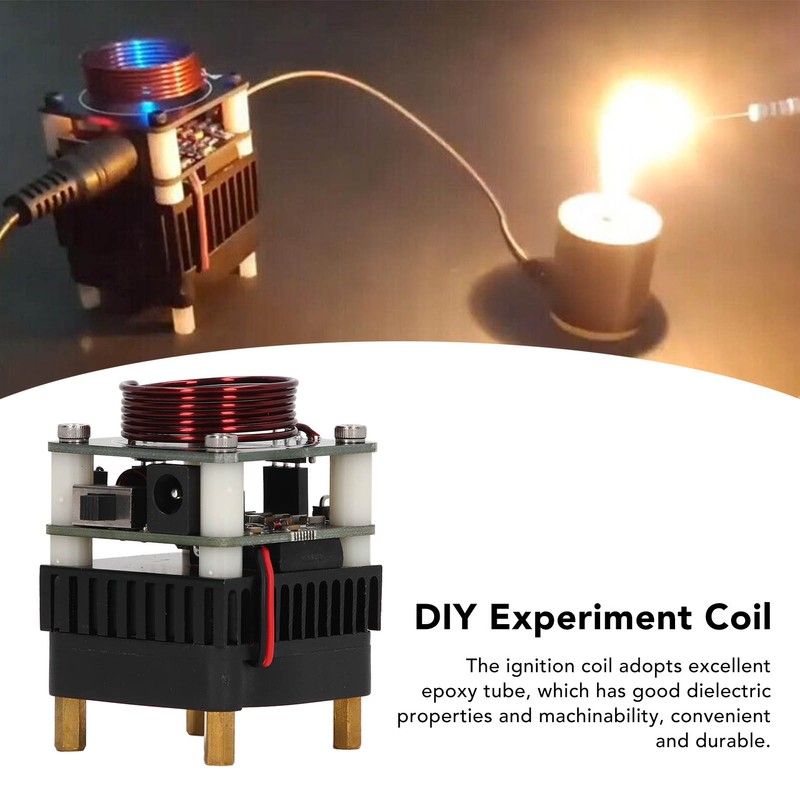 DIY High Frequency Coil Plasma Arc Experimental Coil Set for
