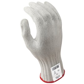 SHOWA 917C D/Flex HPPE Yarn Fiber Glove, Right Hand Dotted Palm Grip, 7 Gauge Seamless Knit, Cut Resistant, X-Small (Pack of 1 Glove)