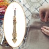 Retro Sewing Seam Rippers Professional Alloy Flower Engraved Craft Thread