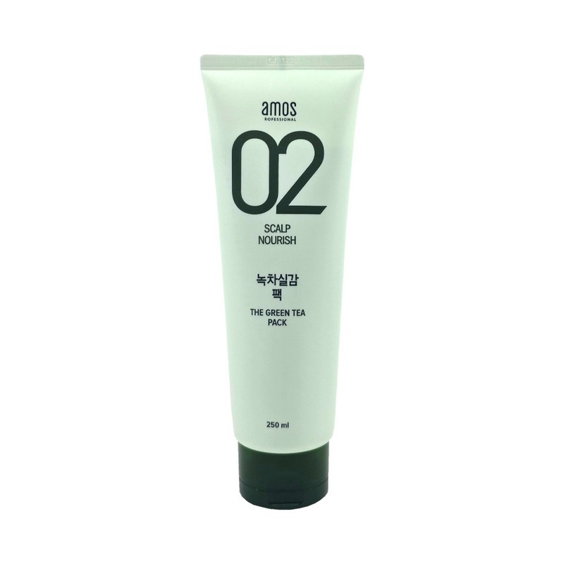 [amos] Amos Green Tea Realistic Shampoo Revitalizing 500g+Hair Pack 250ml