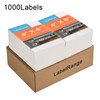 LabelRange 4''X6'' Direct Thermal Shipping Labels (1000 4x6 Fan-fold Labels)