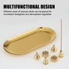 Incense Holder,Brass Home Incent Burner for Stress Relief Home Decor