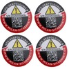GRIP&BENDER GPS Anti-Theft Sticker - Tracking Warning Sticker with Website