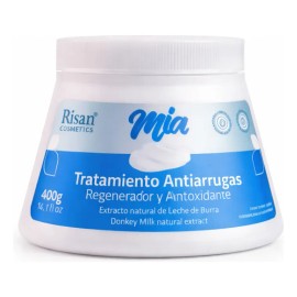 Crema Mia Antiarrugas Regeneradora Nutritiva Leche De Burra Todo Tipo De Piel Día/noche