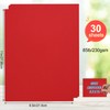 Joyberg Red Cardstock 8.5 x 11, 230gsm Cover Cardstock Paper,