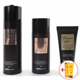 IPKN 블랙 6가지 150ml IPKN 허브성분 올인원 남성화장품 Black 6 in 1 150ml IPKN Herb Men's Makeup Set