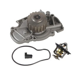 MOCA Water Pump Kit & Coolant Thermostat Housing Assembly Fit 1994-1997 for Honda Accord & 1992-1996 for Honda Prelude & 1995-1997 for Honda Odyssey 2.2L