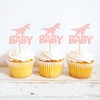 Ercadio - Paquete de 24 adornos de dinosaurios para cupcakes