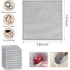 10 Pack Metal Fiber Cloth Claws Cloth Wet Dry Mesh