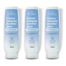 3 Pzas De Crema Psoriasis Hidratante, Contra La Irritación Neutra