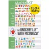 Elwyn Life Visual Grocery List Magnet Pad for Fridge -