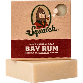 Bay Rum Soap by Dr. Squatch â€" Men's Naturally Fresh Scented Natural Bar Soap â€" A Refreshing Twist on a Classic Smell â€" Organic Handmade in USA