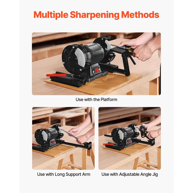 VEVOR Multi-Grind Sharpening System, Vari-Grind Pro Sharpening Jig Kit for