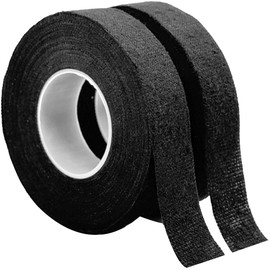 Wire Harness Cloth Electrical Tape, 3/4 Inch x 90 FT (2 Rolls), Automotive Wire Loom Heat Wrap Tape - Fabric Felt Cloth Wiring Harness Tapes, Heat Resistant for Car Engine, Wires, Electrical Wiring