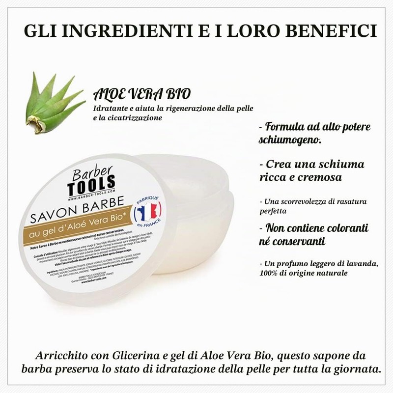 Kit da barba | Pennello da barba con supporto +