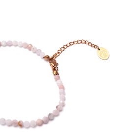 Pearl Anklet for Women, Foot Pearl Necklace with Certification of Authenticity, Real Natural Stone Anklet with 925 Sterling Silver or Gold-Plated Clasp, Women's Foot Jewellery