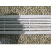 GRADY WHITE **OEM**FLUSH LOUVERED VENT "WHITE" 17-1/2" x 2-3/4" Flange
