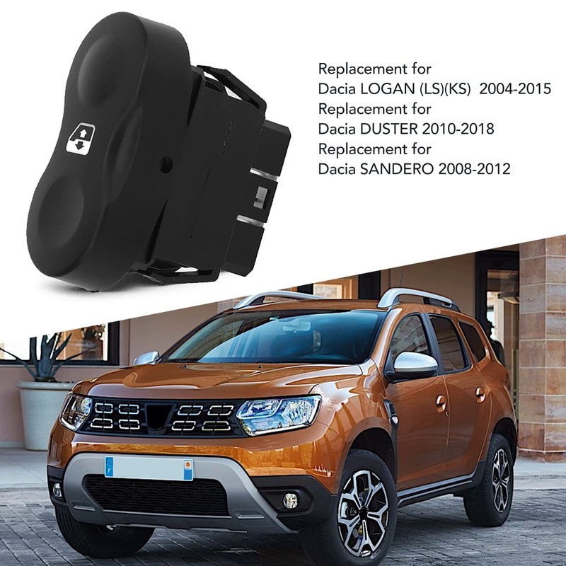 Car Window Regulator Switch, 8200602227, Driver Side Window Regulator Switch,