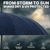 Royal Walk Large Umbrella for 2 Persons, Navy Blue, 54