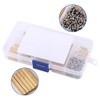 M2 Standoff, Female Brass Cylindrical Thread Standoff with Stainless Steel