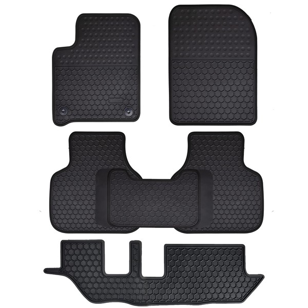 Megiteller Car Floor Mats Custom Fit for Dodge Journey 2012