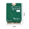Laptopdiyparts Intel Wi-Fi 6E AX211 AX211NGW CNVio2 2.4/5/6GHz (160MHz) 2.4Gbps