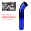 76mm Car Universal Aluminum Air Intake Induction Pipe Filter Hose