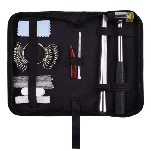 KUUQA Ring Sizer Measuring Tool Set Includes Ring Sizer Gauge,