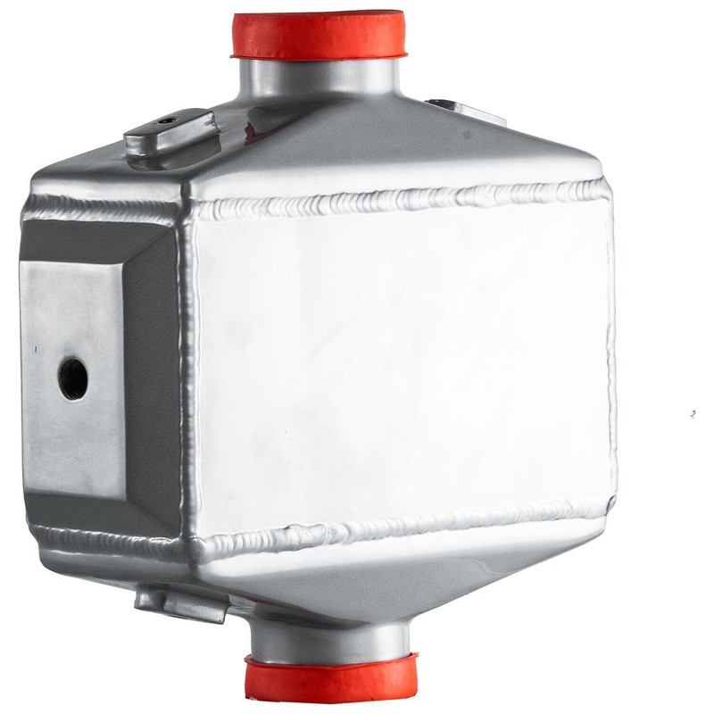 Aluminum Universal Liquid/Water to Air Intercooler 3" Air Inlet&Outlet Silver