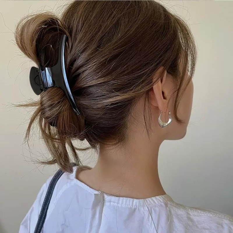 2Pc 6 Inch Extra Large Jumbo Claw Clip for Women