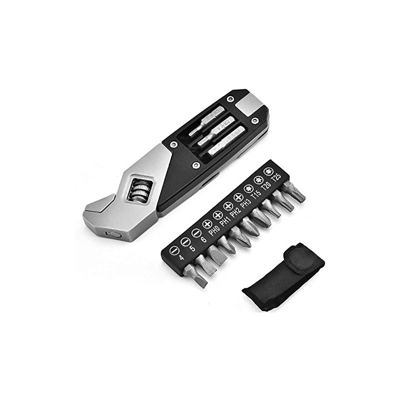 ArtisanShow Outdoor EDC Camping Gadget Adjustable Foldable Wrench EDC Multi