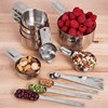 Hudson Essentials Stainless Steel Measuring Cups and Spoons Set (15