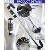 Steering Wheel Lock Anti-Theft Car Device, Retractable Keyless Password 5