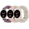 Stretchy Scrunchie Bands Compatible with Garmin Vivoactive 5/6, 20mm Nylon
