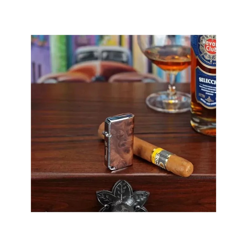 BRIZARD & CO NANO SERIES 2 CIGAR TORCH LIGHTER WENGE