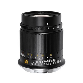 TTArtisan 50mm f/1.4 ASPH RF Mount EOS-R Black Lens Designer Optics 2 Year Warranty