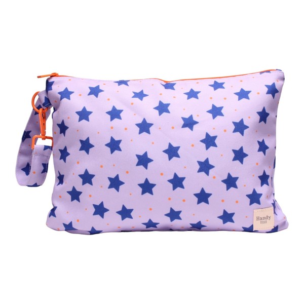 Handy Beach Goods Wristlet Bag, Convenient Buckle Loop Strap, Ample