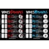 Bones Wheels 14 V4 Wide 100 Pack Skateboard Wheels Black
