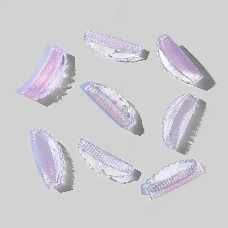 Pads Para Lashlifting Coreanos 8 Pares Ergonomicos Rosa