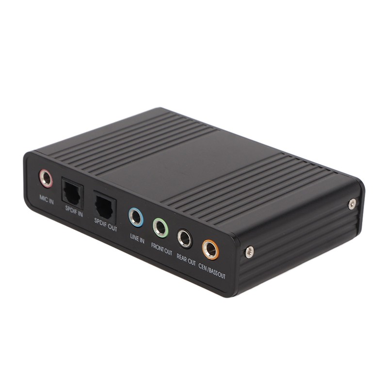 USB Sound Card 6 Channel 48kHz Sampling Rate Analog Play