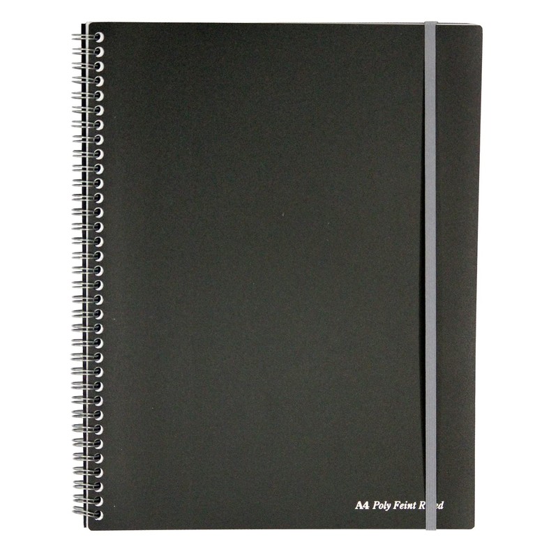 Pukka Pad, Black Jotta Polyprop A4