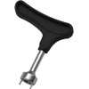 Seadiquiet 1pc Black Golf Shoe Spike Wrench Removal Tool, Plastic