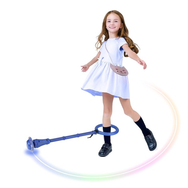 Swing Wheel with Light Wheel, Children's Flashing Jump Ring, Flashing